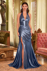 Embrace Your Inner Siren with Cinderella Divine's Captivating Satin Gown