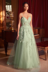 Cinderella Divine: Enchanting Lace and Tulle Ballgown for Unforgettable Occasions