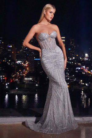 Cinderella Divine's Enchanting Mermaid Gown: Radiate Sultry Glamour