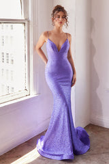 Cinderella Divine: Shimmering Glitter Gown for Enchanting Occasions
