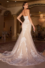 Enchanting Cinderella Divine Mermaid Gown: Timeless Elegance for Special Occasions