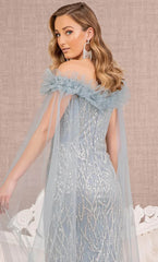 GLS by Gloria's Enchanted Off-the-Shoulder Gown: Captivate with Elegance
