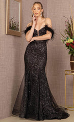 Elizabeth K GL3130: Shimmering Mermaid Gown for Unforgettable Occasions