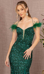 Elizabeth K GL3130: Shimmering Mermaid Gown for Unforgettable Occasions