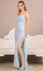 **GLS by Gloria: Shimmering Sequined Evening Gown for Unforgettable Occasions**