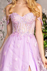 Enchanting Elegance: GLS by Gloria GL3206 Evening Gown for Unforgettable Occasions