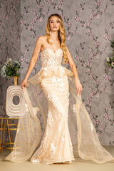 GLS by Gloria's Enchanting Embellished Evening Gown for Formal Occasions