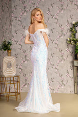 **Glimmering Glamour: GLSbyGloria's Enchanting Sequin Gown for Special Occasions**
