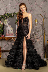 Indulge in Captivating Glamour: GLS by Gloria's Enchanting Evening Gown