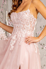 Enchanting Shimmer: GLSbyGloria GL3328 Gown for Unforgettable Occasions