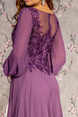 GLS by Gloria: Enchanting Evening Dress for Timeless Glamour (GL3363)