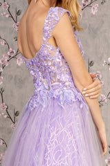 GLSbyGloria: Shimmering Lilac Gown for Unforgettable Nights