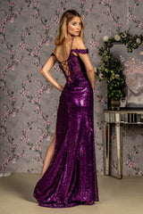 **Captivating Elegance: GLS by Gloria's Embellished Evening Gown (GL3436)**