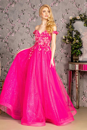 **Celestial Charm: GLS by Gloria Evening Gown for Enchanting Occasions**