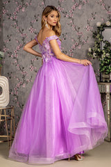 **Celestial Charm: GLS by Gloria Evening Gown for Enchanting Occasions**