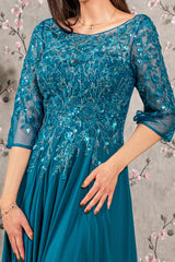 **GLS by Gloria GL3447: Embroidered Elegance for Special Occasions**