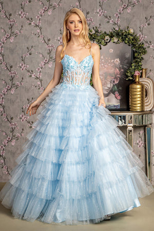 **GLS by Gloria: Captivating Corset Gown for Unforgettable Occasions**