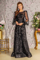 GLS by Gloria: The Captivating Illusion Evening Gown for Unforgettable Occasions