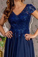 **GLSbyGloria: Shimmering Evening Gown for a Captivating Entrance**