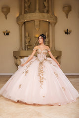 Sweetheart Ruffle Sequin Gown by Layla K