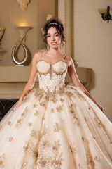 Layla K LK282 Floral Quinceañera Ball Gown