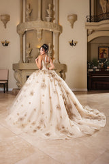 Layla K LK282 Floral Quinceañera Ball Gown