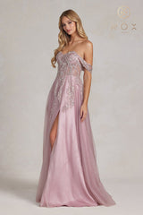 Nox Anabel's E1128: A Corset Bodice Gown for Timeless Elegance