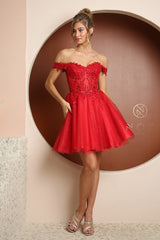 **Nox Anabel: Enchanting Lace Corset Dress for Unforgettable Occasions**