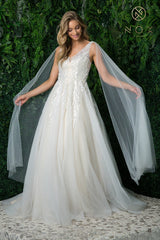**Enchanting Nox Anabel Wedding Gown: A Vision of Romance and Grace**