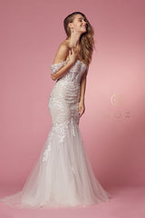 **Nox Anabel Bridal: Enchanting Mermaid Gown for Timeless Elegance**