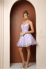 Nox Anabel Shimmering Sequined Short Dress for Enchanting Occasions