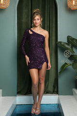 **Nox Anabel: The Shimmering Sequined Cocktail Dress for Enchanting Evenings**