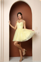 Enchanting Lace Sweetheart Dress by Nox Anabel: A Timeless Masterpiece