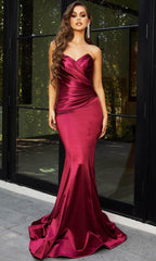 **Portia and Scarlett: Strapless Mermaid Gown for Unforgettable Occasions**