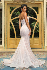 Shimmer in Starlight: Portia & Scarlett's Captivating Gown for Unforgettable Moments