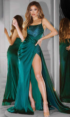 Portia and Scarlett's Shimmering Satin Masterpiece for Unforgettable Occasions