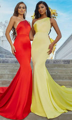 Enchanting Elegance: Portia and Scarlett's Captivating Gown for Unforgettable Occasions
