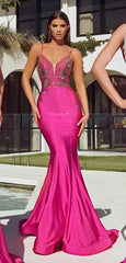 **Portia and Scarlett's Enchanting Jewel-Embellished Mermaid Dress for Unforgettable Occasions**