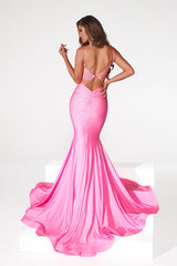 **Portia and Scarlett's Enchanting Jewel-Embellished Mermaid Dress for Unforgettable Occasions**