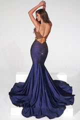 **Portia and Scarlett's Shimmering Jewel Mermaid Gown: A Captivating Silhouette for Unforgettable Occasions**