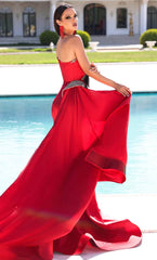 Portia and Scarlett PS23460: Shimmering Satin Gown for Unforgettable Occasions