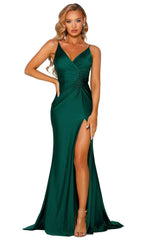 **Entice the Night: Portia and Scarlett's Captivating Evening Dress**