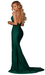 **Entice the Night: Portia and Scarlett's Captivating Evening Dress**