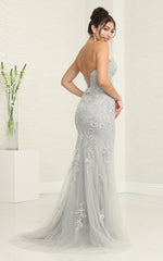 Royal Queen RQ8013 Strapless Corset Gown