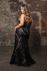 Sequin Sheath Gala Gown RQ8160 by Royal Queen