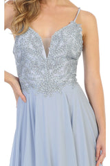 Classy Bridesmaid Long Dress