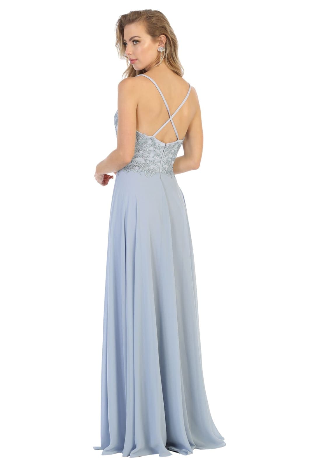 Classy Bridesmaid Long Dress