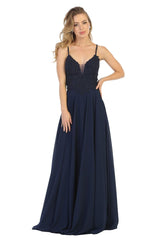 Classy Bridesmaid Long Dress