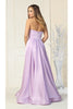 Classy Bridesmaid Satin Dress
