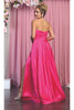 Classy Bridesmaid Satin Dress